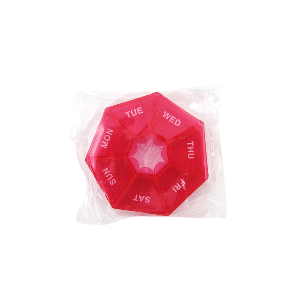Zakura Plastic Round Pill Box 1pc