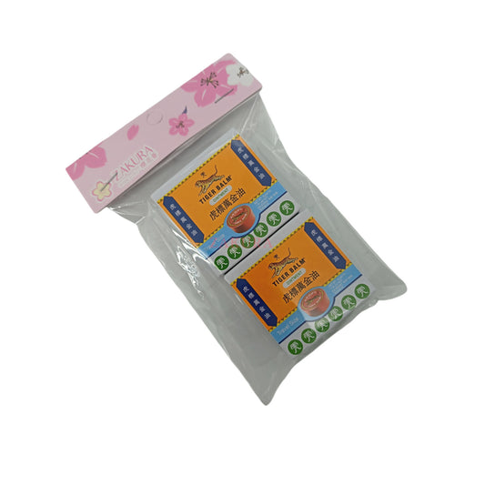 Tiger Balm White twin pack – herbal balm for headaches and nasal relief available at Zakura Global