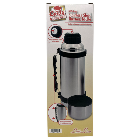 Cindy Can Cook Stainless Steel Thernal Bottle 1pc