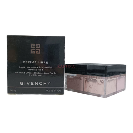 Givenchy Prisme Libre Mat Finish&Enhan Radiance Powder- 3 4x1.5g