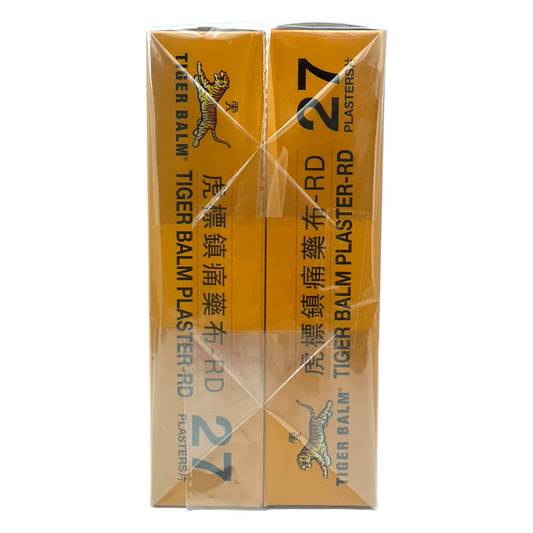 Tiger Balm Plaster-Warm large size twin pack – herbal patch for muscle relief available at Zakura Global