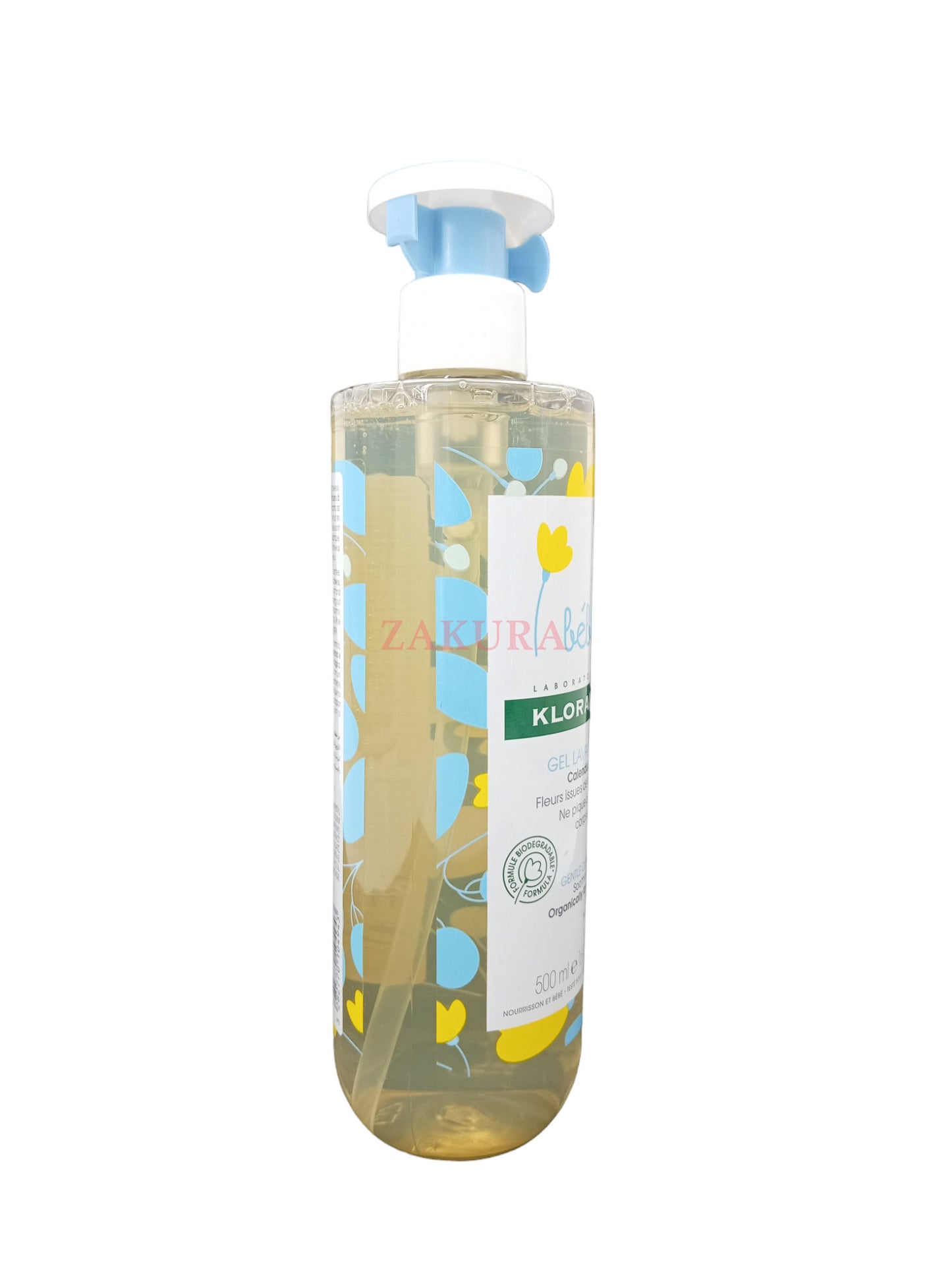 Klorane Baby Gentle Cleansing Gel (500ml/500ml x 2) 500ml