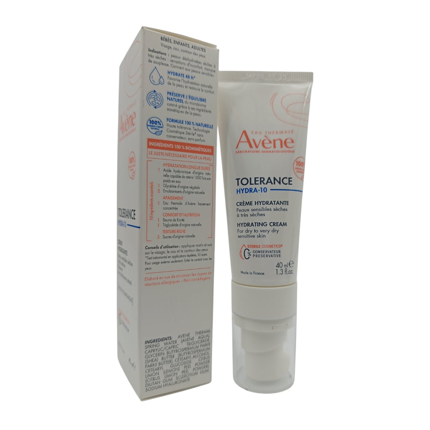 Avene Tol Hydra10 Cr?me 40ml