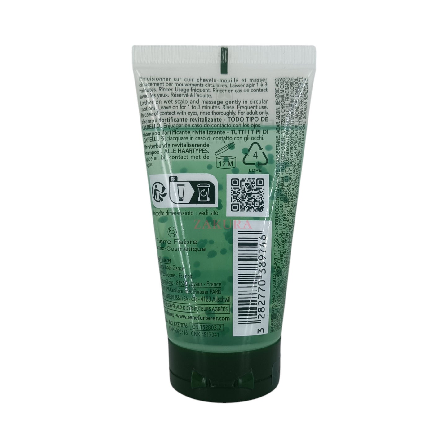 Rene Furterer Forticea Energizing Shampoo (Miniature) 50ml