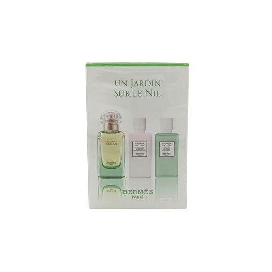 Hermes Un Jardin Sur Le Nil Set: EDT+Lotion+Shower Gel 3pcs