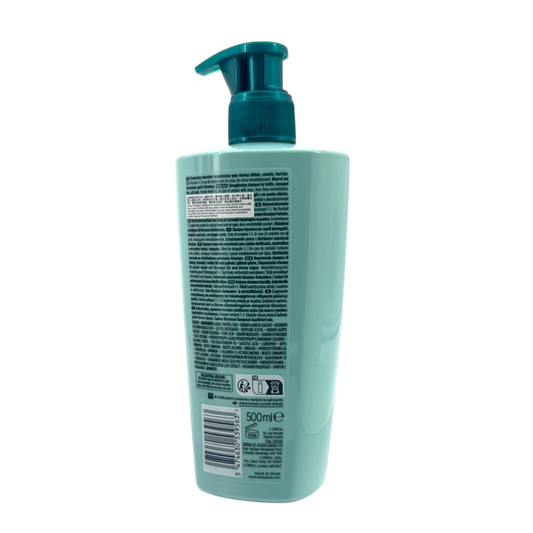 Kerastase Resistance Bain Force Architecte Shampoo – repairing shampoo for damaged hair, available at Zakura Global.