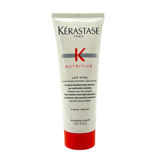 Kerastase Nutritive Conditioner Travel Size – ultra-light detangling conditioner for dry hair, available at Zakura Global.