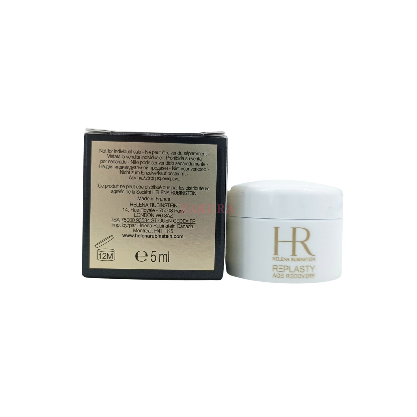 Helena Rubinstein Replasty Age Recovery Day Cream 5ml – miniature luxury anti-aging moisturizer with Pro-Xylane and soothing botanicals