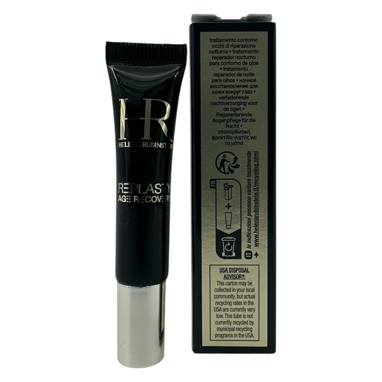 Helena Rubinstein Replasty Age Recovery Eye Repairing Night Serum 5ml – miniature luxury eye serum for overnight anti-aging care