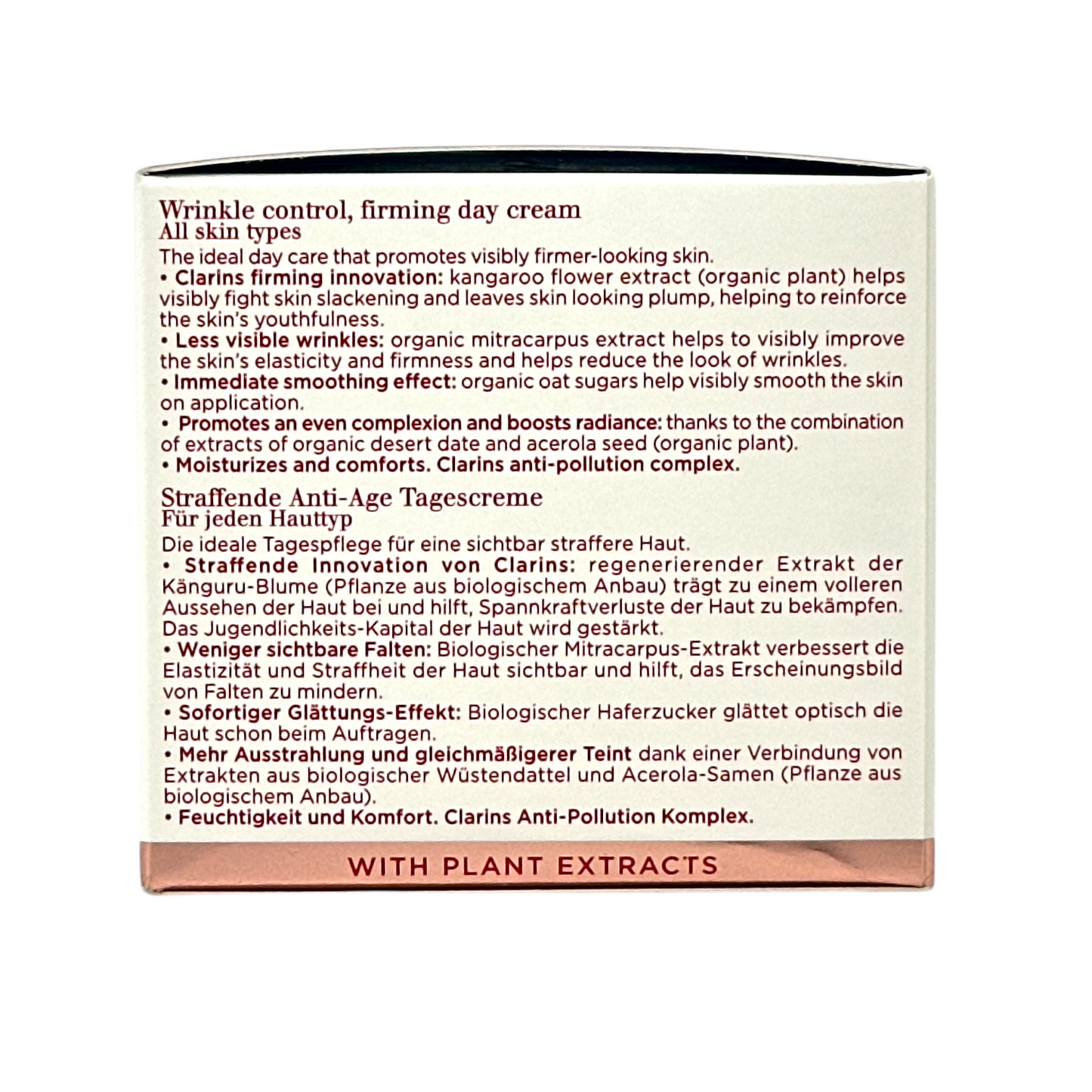 Clarins Extra-Firming Jour Wrinkle Control Day Cream 50ml