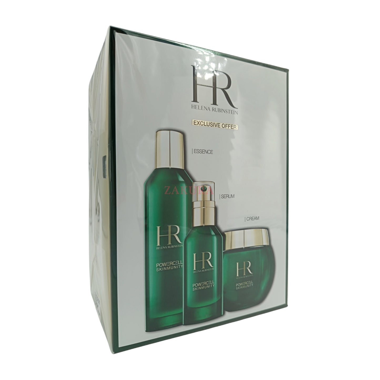 Helena Rubinstein Powercell Routine Set 3pcs – luxury anti-aging skincare trio with serum, eye care, and night cream