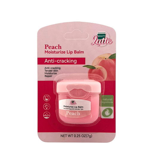 Beauty Latte Moisturizing Lip Balm - Peach 7g