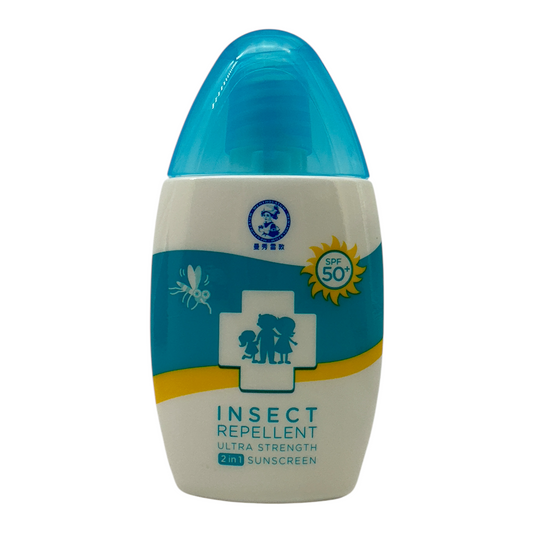 Mentholatum Insect Repellent Ultra Strength 2-in-1 Sunscreen 35g