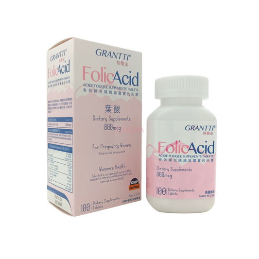 Grantti FolicAcid 100tabs