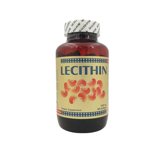 Konweipo Ultiboost Lecithin – 300 softgel capsules with 1200mg soy lecithin for liver support, available at Zakura Global.