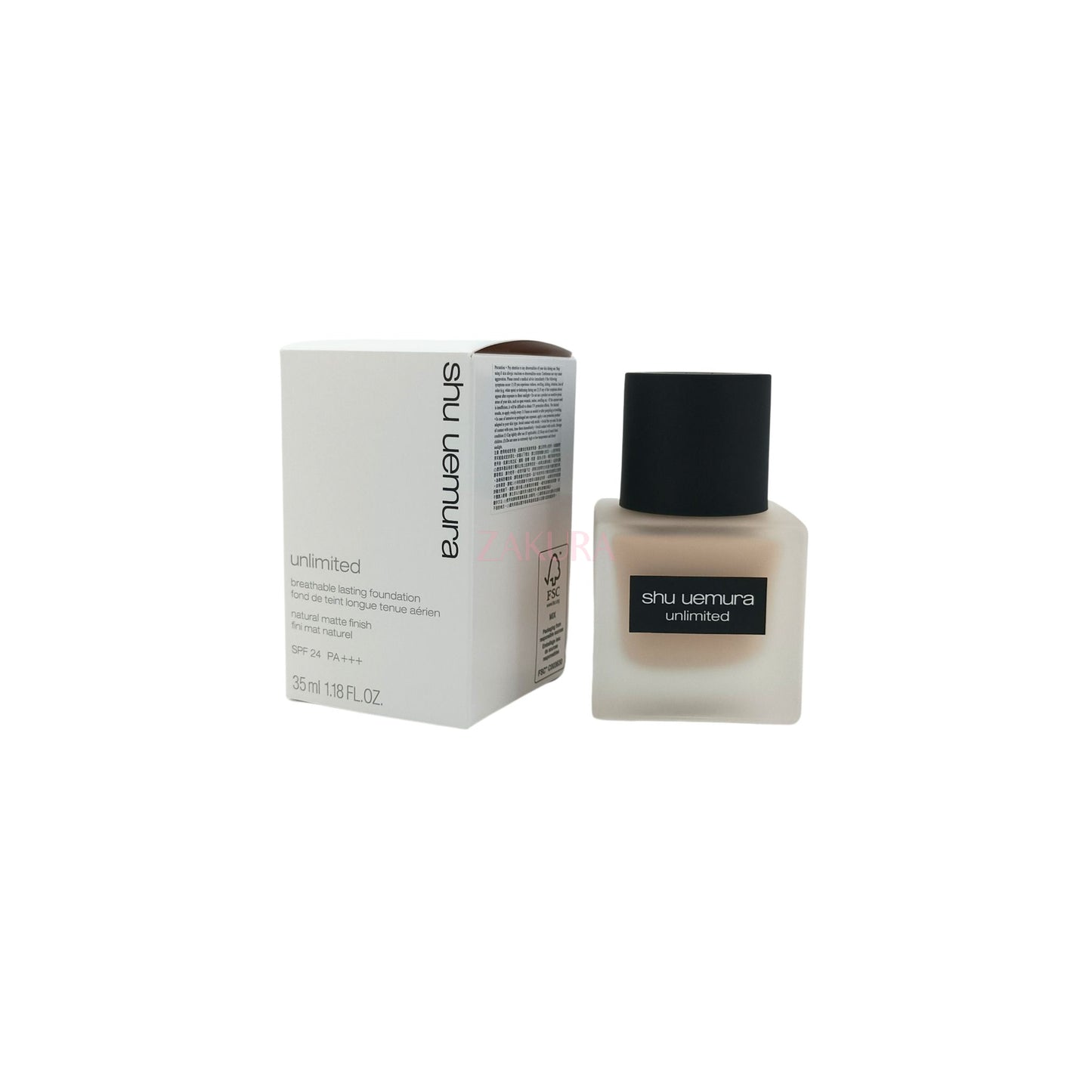Shu Uemura Unlimited Breathable Lasting Foundation SPF24 35ml (584/774) 584