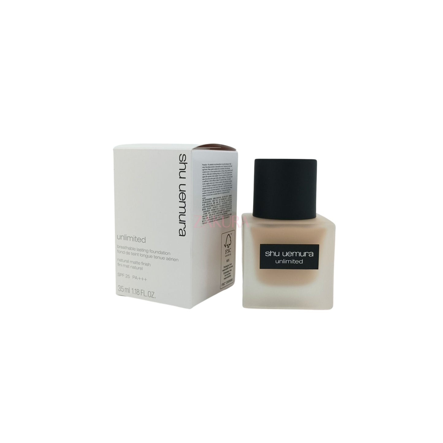 Shu Uemura Unlimited Breathable Lasting Foundation SPF24 35ml (584/774) 774