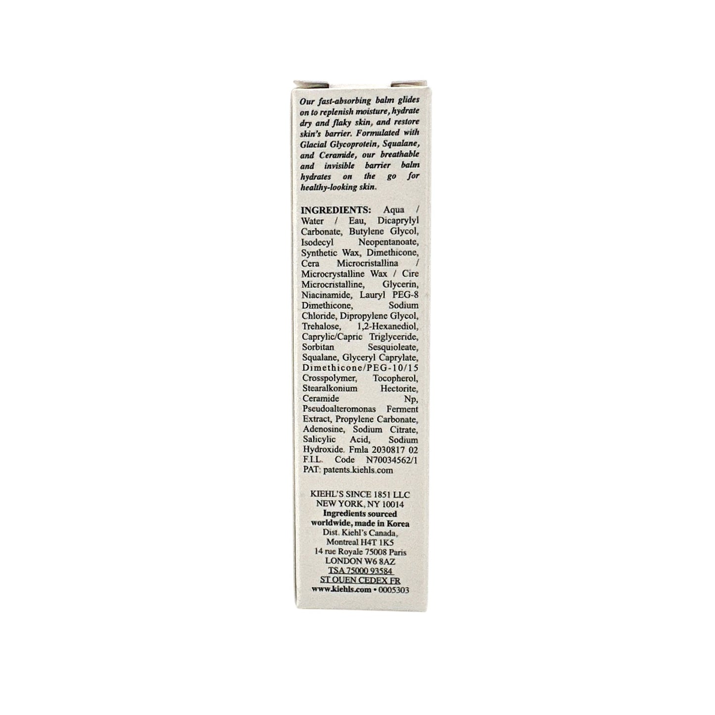 Kiehl's Ultra Facial Barrier Balm 9g