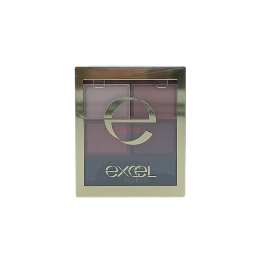 EXCEL Skinny Rich Shadow 4.3g (SR03 Royal Brown/SR10 Peony Brown) SR10 Peony Brown
