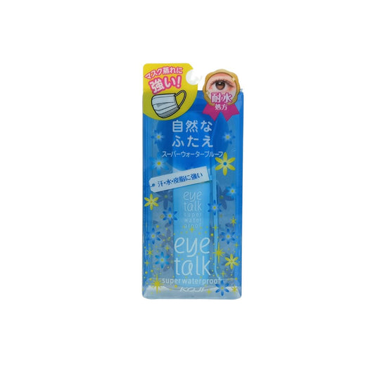 KOJI Eyetalk Super Waterproof – 1pc double eyelid glue with waterproof formula and precision applicator, available at Zakura Global.