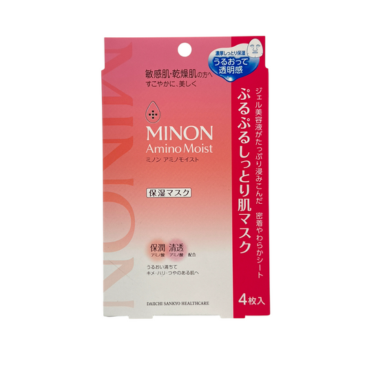 Minon Amino Moist Face Mask 4pcs