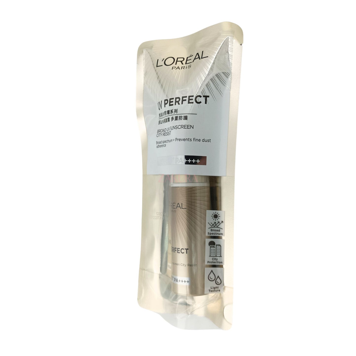 L'Oreal UV Perfect Broad UV Sunscreen City Resist SPF50+ 30ml