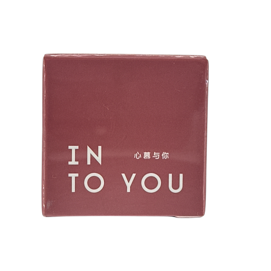 INTO YOU Shero Super Matte Lip & Cheek Mud (Canned) – PD02 Sunset Nu 5g warm nude matte tint in canned packaging, available at Zakura Global.