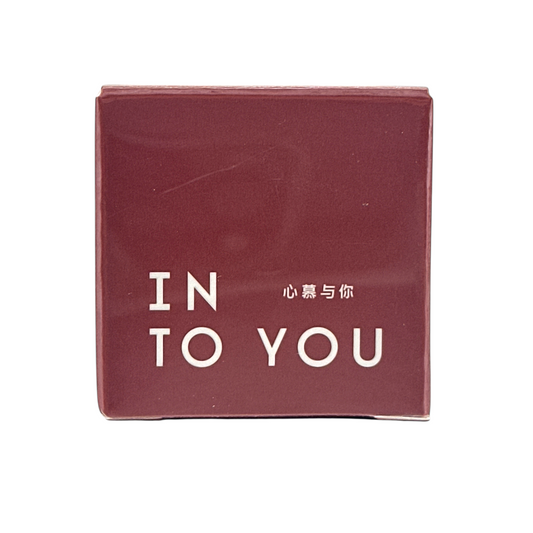 INTO YOU Shero Super Matte Lip & Cheek Mud (Canned) – PD03 Rouge Pe 5g rose red matte tint in canned packaging, available at Zakura Global.