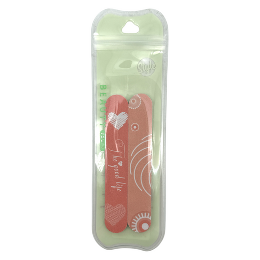 Double-Sided Nail File 2pcs 2 pcs