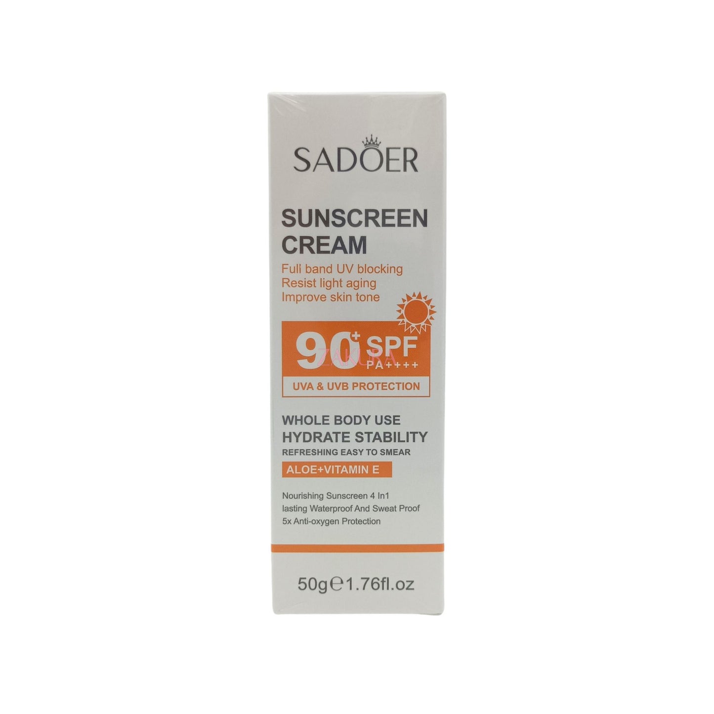 SADOER Anti-Light Aging Repairing Sunscreen SPF90+ 50g