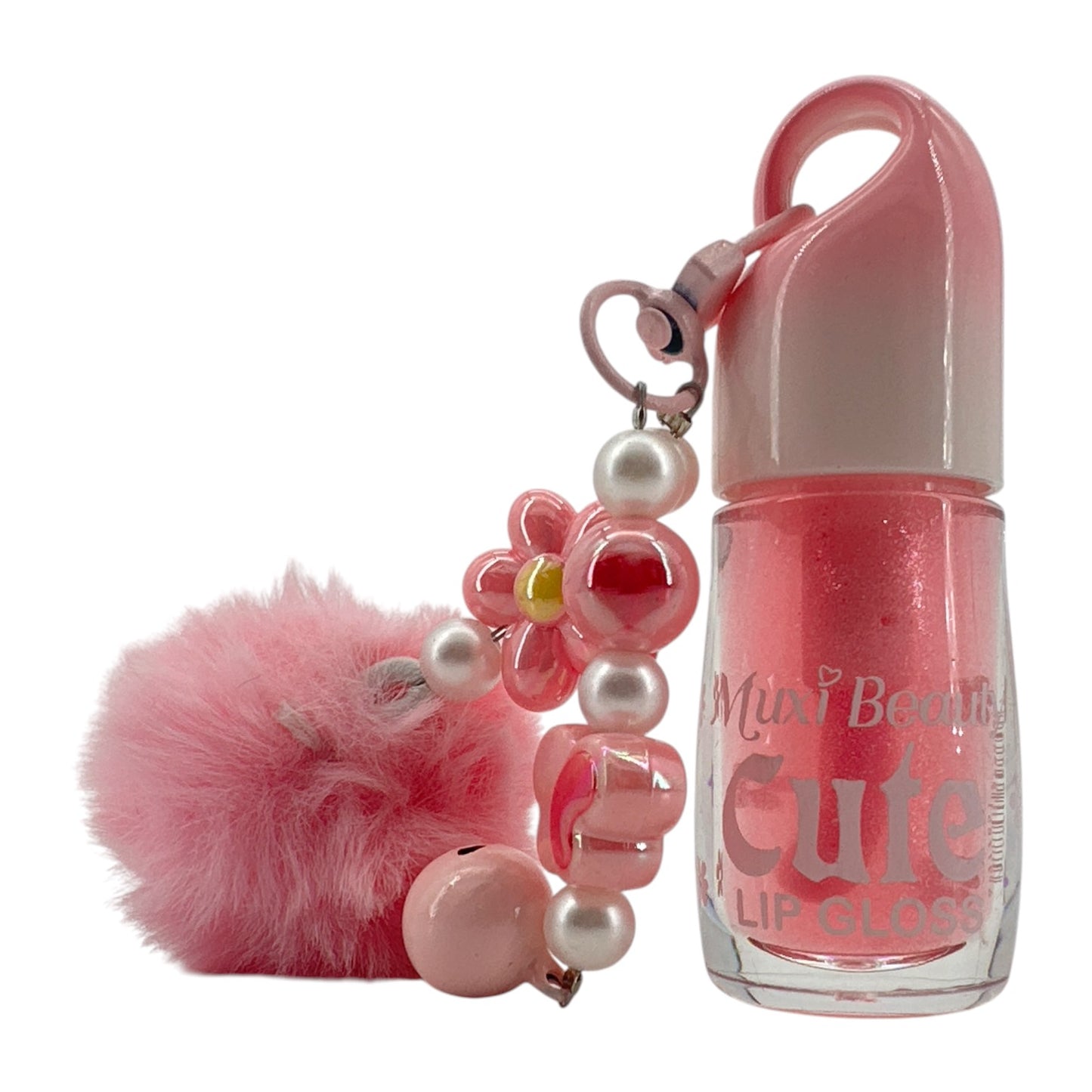 Muxi Beauty Sweet Pom-Pom Lip Gloss 1pc