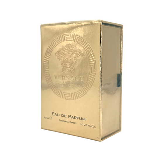 Versace Eros Pour Femme Eau De Parfum 30ml – luxury floral citrus perfume for women in elegant travel-size bottle, available at Zakura Global.