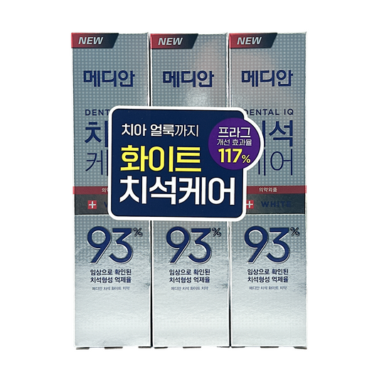 MEDIAN 93 Toothpaste White 3x120g
