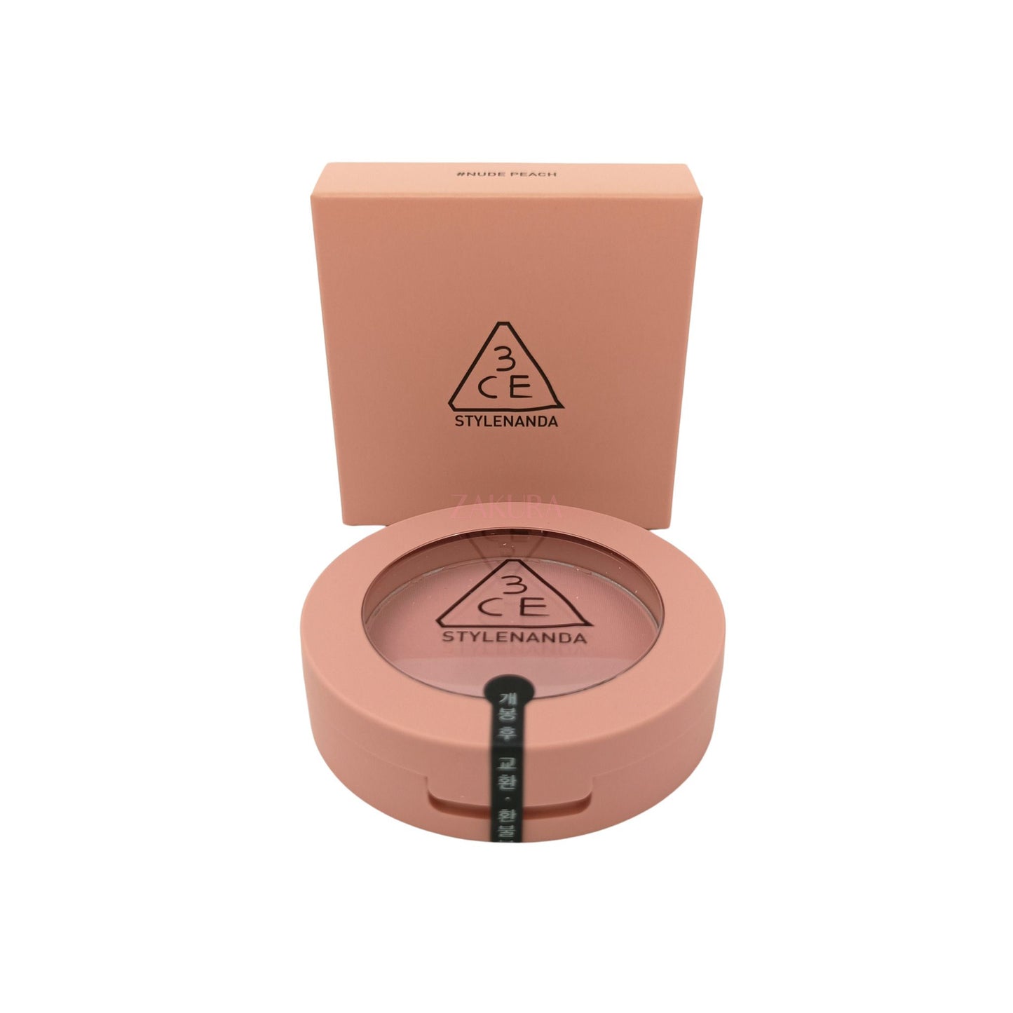 3CE Mood Recipe Face Blush 5.5g (Nude Peach/Mono Pink/Rose Beige) Nude Peach