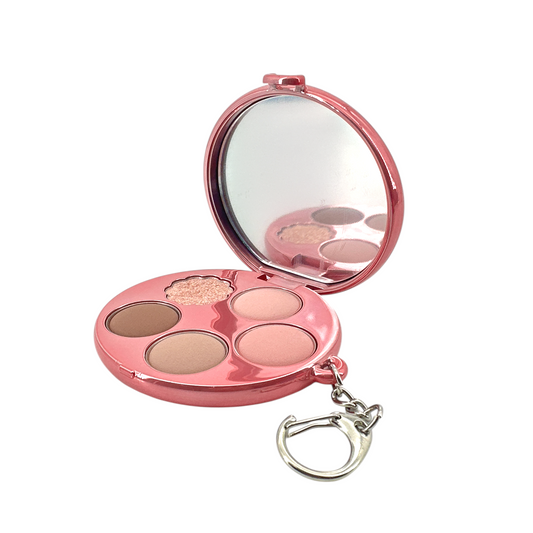 fwee Pocket Eye Palette EP03 Strawberry Whip 6.6g by Zakura Global – compact eyeshadow palette with pink tones and silky texture.