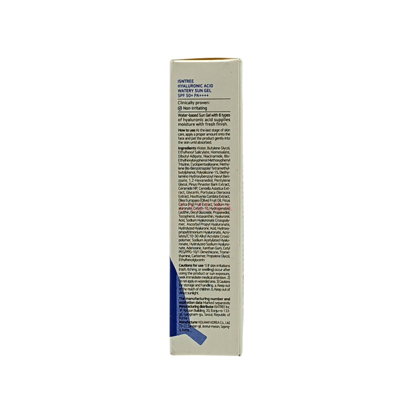 Isntree Hyaluronic Acid Watery Sun Gel SPF50 50ml