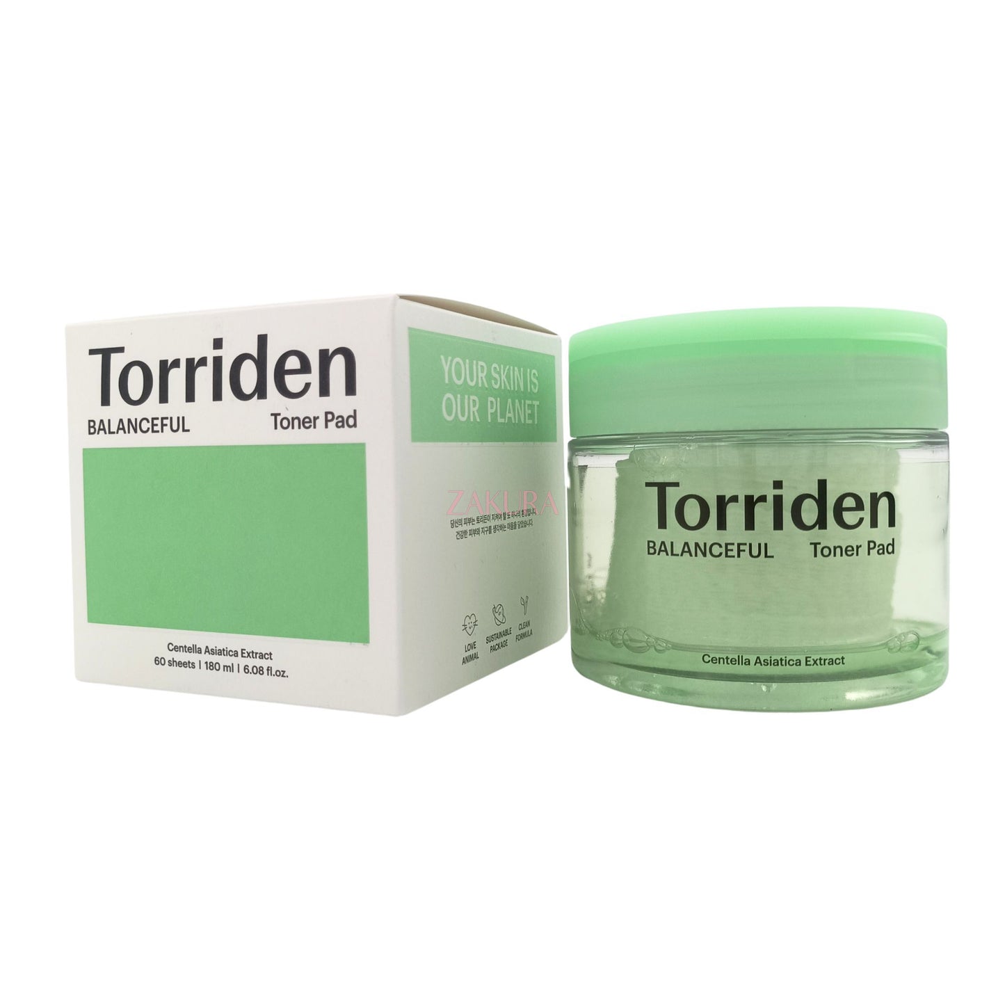 Torriden Balanceful Cica Toner Pad 60pads