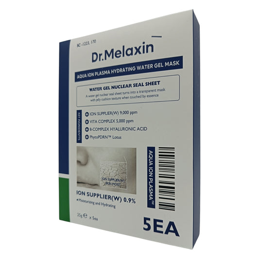 Dr. Melaxin Aqua Ion Plasma Hydrating Water Gel Mask 5pcs