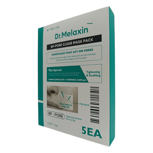 Dr. Melaxin BP-Pore Clear Mask Pack 5pcs