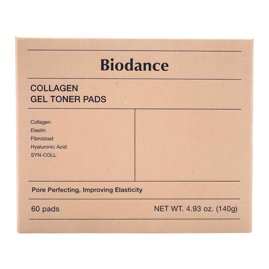 Biodance Toner Pads 60pads (Collagen Gel/Cera-Nol Gel)
