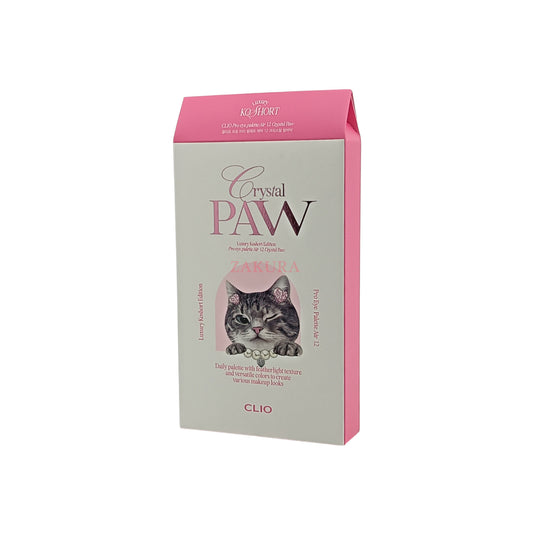CLIO Pro Eye Palette Air(Lux Koshort) 7.2g (11Shopping Cheese/12 Crystal Paw) 12 Crystal Paw