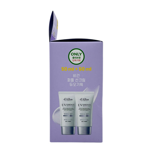 d'Alba Hydrating and Brightening Color-Correcting UV Suns 2x50ml