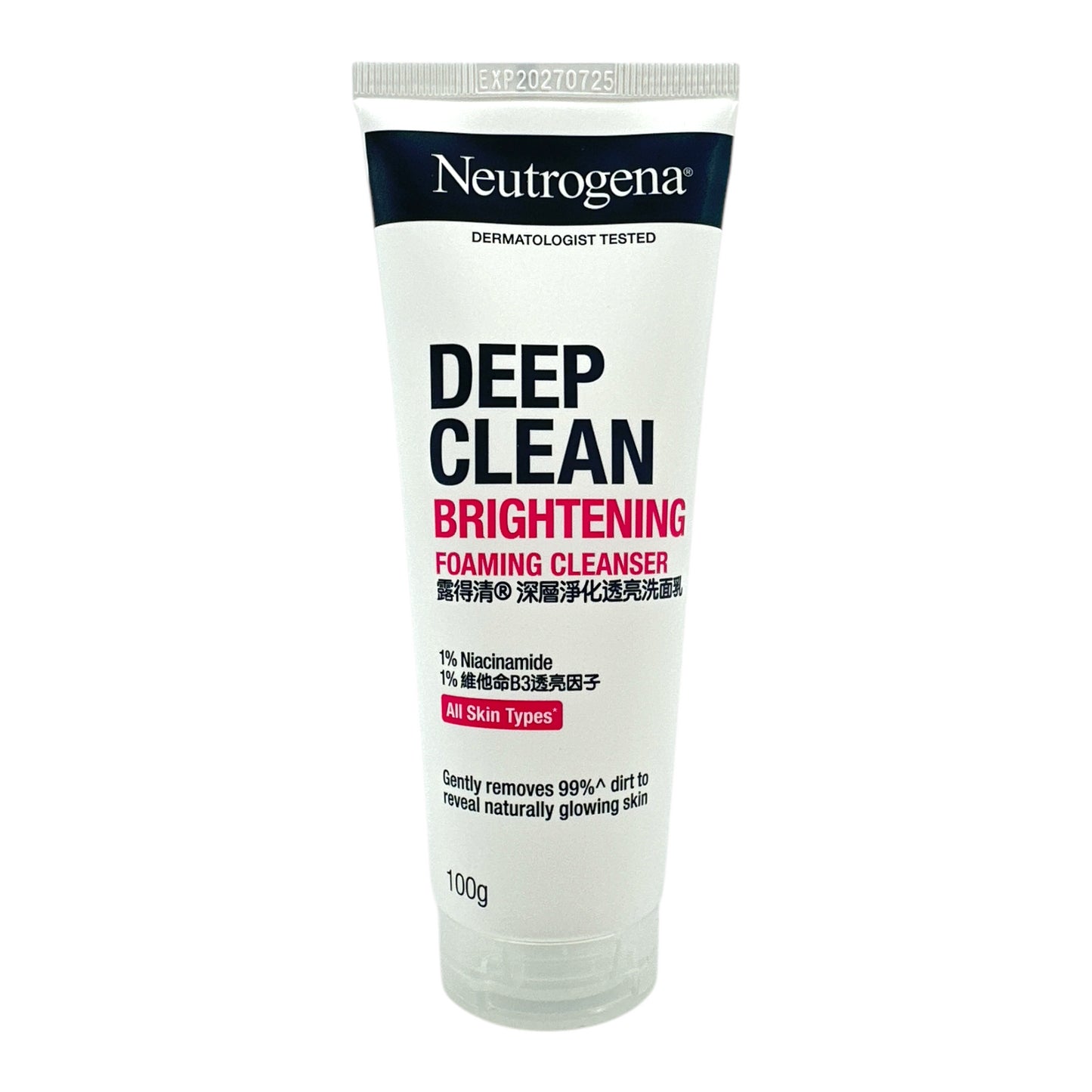 Neutrogena Deep Clean Brightening Foaming Cleanser 100g