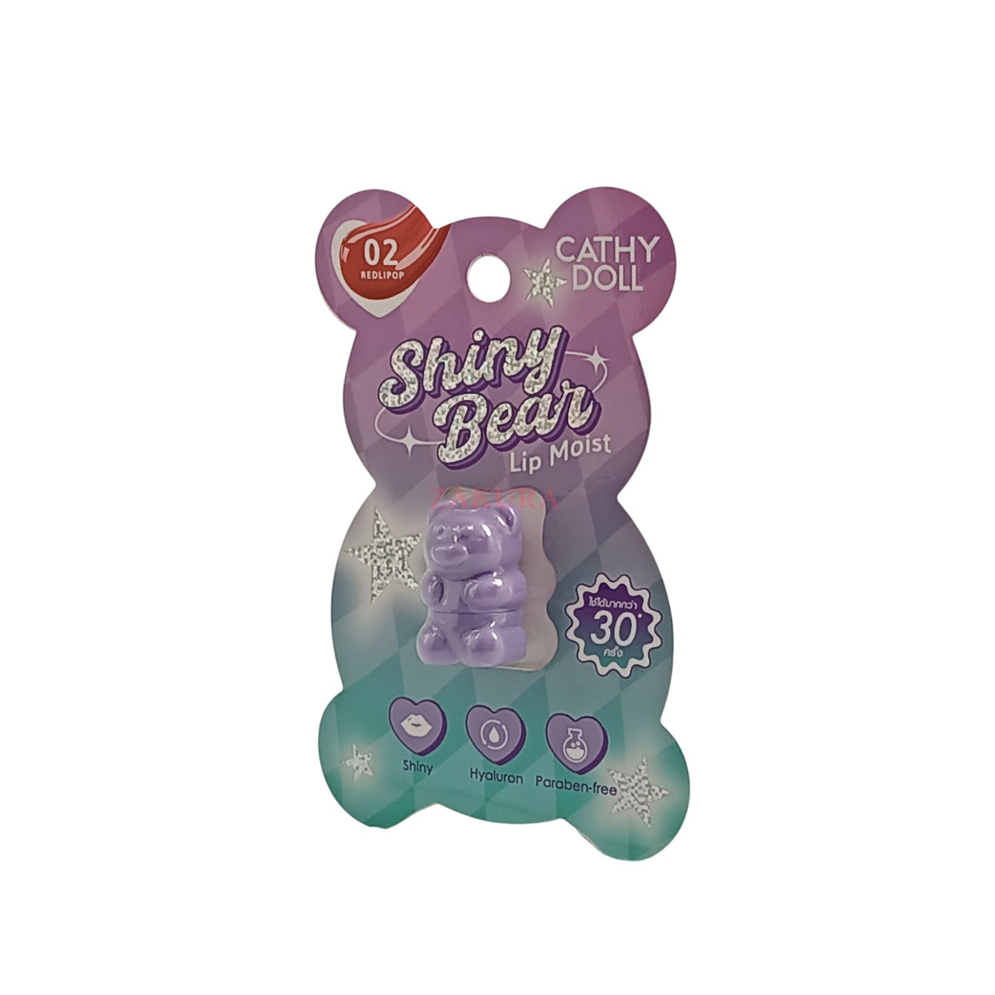 Cathy Doll Shiny Lip Moist 1.1g 02 Redlipop