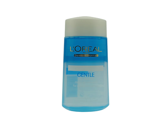 L'Oréal Gentle Lip and Eye Make-up Remover – 125ml dual-phase cleanser for waterproof makeup, available at Zakura Global.