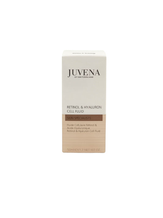 Juvena Retinol Hyaluron Cell Fluid 50ml – Anti-aging fluid with retinol and hyaluronic acid by Zakura Global.
