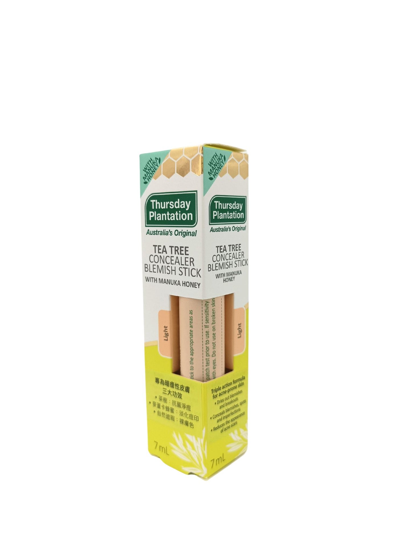 Thursday Plantation Tea Tree Blemish Stick 7ml (Invisible/Liht/Medium) Liht