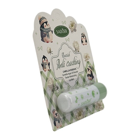 SADOER Camellia & Argan Oil Nourishing Lip Balm (Penguin 3.4g