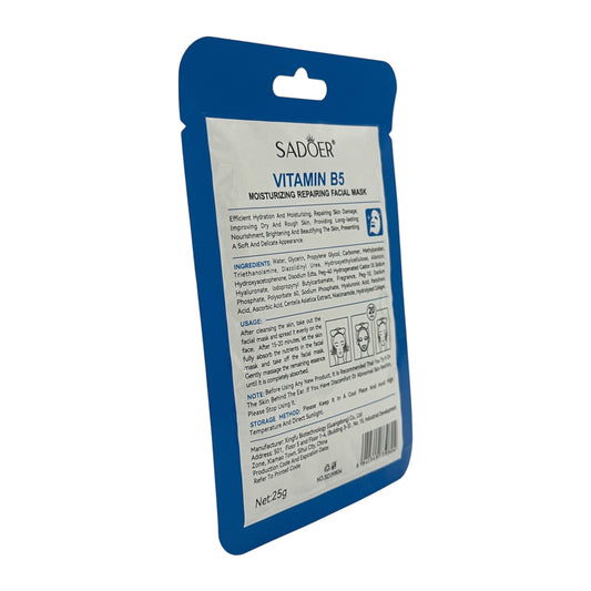 SADOER Vitamin B5 Hydrating Repair Sheet Mask 25g