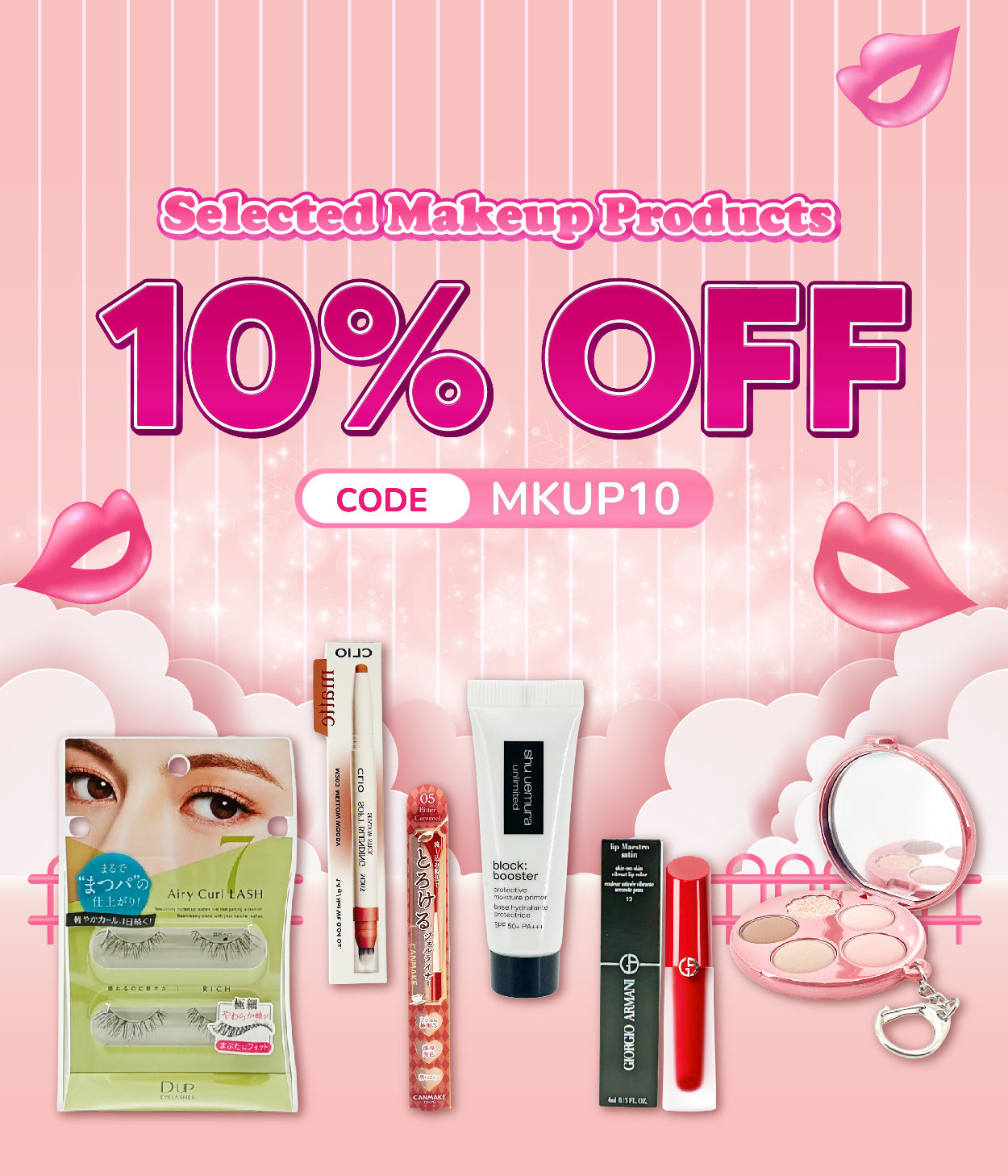 Selected Makeup Products 10%off